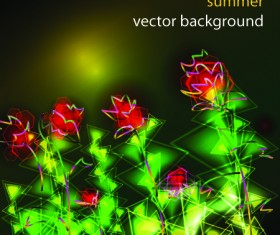 Nature with Four seasons background 02