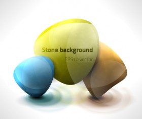 Vector Nature objects backgrounds 01