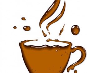 Objects of glass vector icons set 02