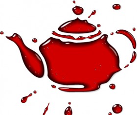 Objects of glass vector icons set 05