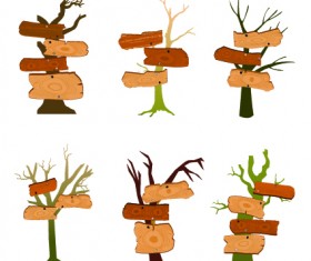 Vector Outdoor advertising design elements set 05