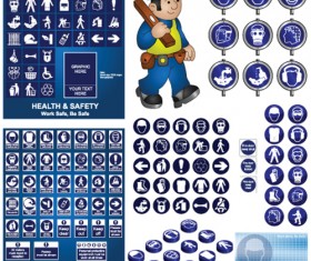 Different Prevention symbols vector set 02