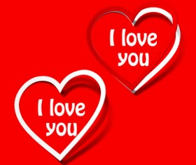 Best of Red sticker design vector 04