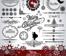 Ornaments elements vector border graphic 05
