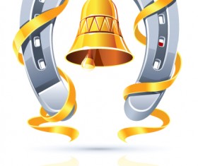 Set of Russian symbolism design elements vector art 01