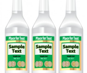 Set of Russian symbolism design elements vector art 03