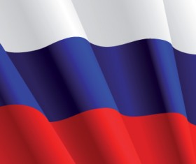 Set of Russian symbolism design elements vector art 05