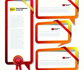 Empty frame Speech bubble for your text vector 02