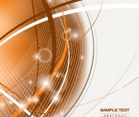 Techno elements background vector 01