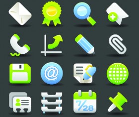 Various society vector Icons set 04