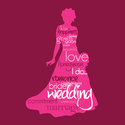Creative Wedding backgrounds design vector 01