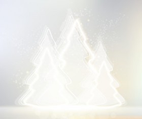 Winter design elements vector background 01