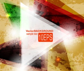 Abstract background with Garbage design vector 01