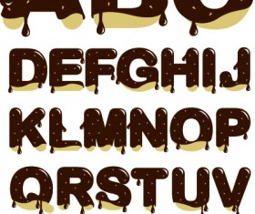 Diverse alphabet elements vector art 03