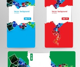 Modern business cards template 06