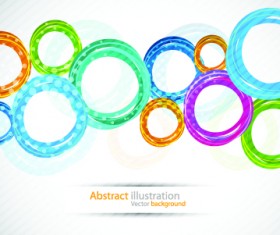Colorful circles backgrounds art 03