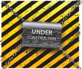 Elements of construction template design vector 03