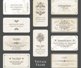 Hand-painted pattern business card 02