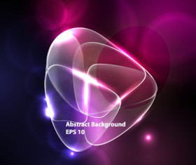 Rainbow Vector backgrounds with light 05