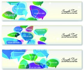 Vector modern banner graphics 01