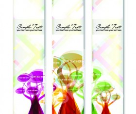 Vector modern banner graphics 03