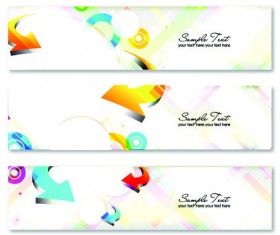 Vector modern banner graphics 05
