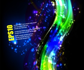 Sparkling stylish party backgrounds vector 01