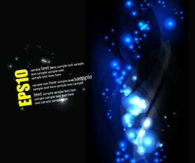 Sparkling stylish party backgrounds vector 02