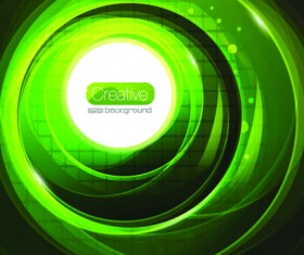 Abstract swirl background vector 01