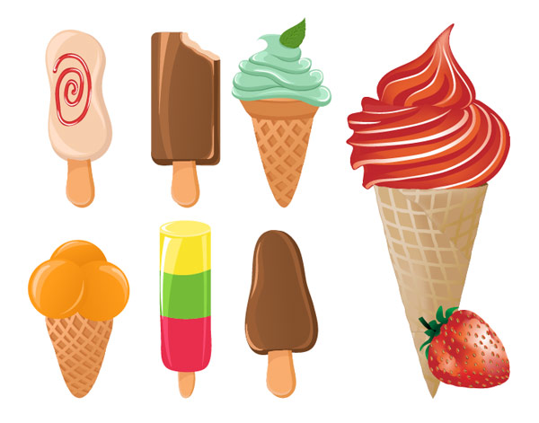 Ice cream ice cream vector
