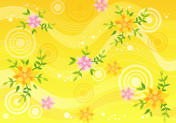 Decorative pattern background 1 Vector graphic