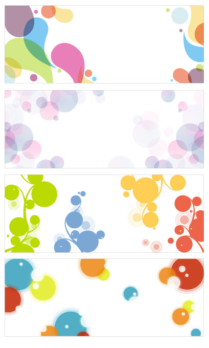 Background color elements vector graphic