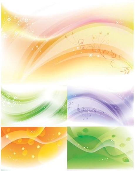 Abstract aesthetic background vector art
