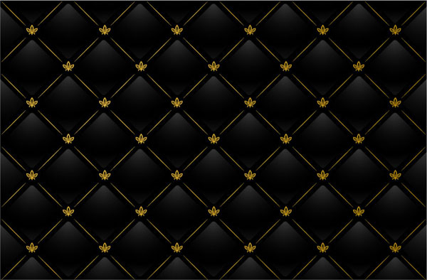 Black grid background vector material