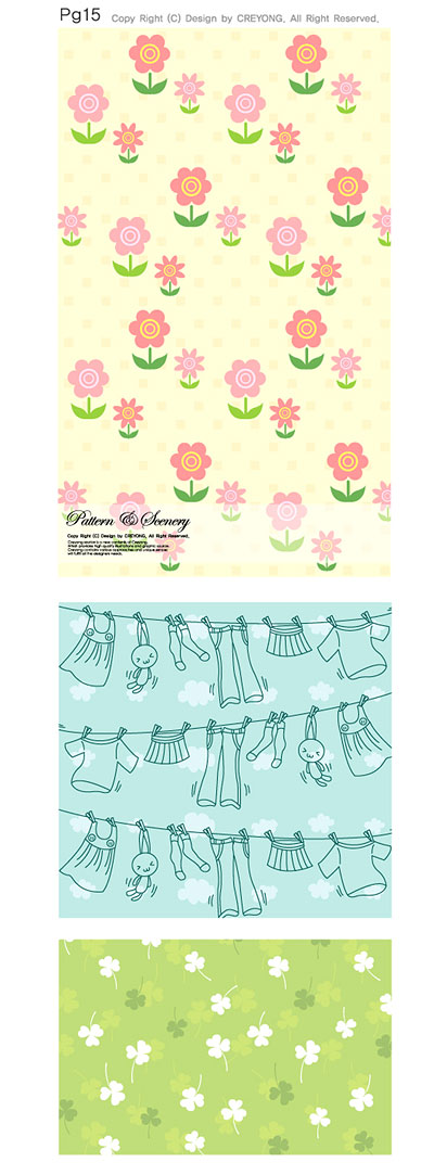 Lovely Child elements background 2 vector graphic