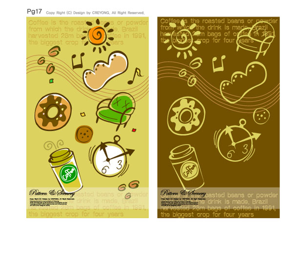 Lovely Child elements background 4 vector graphic