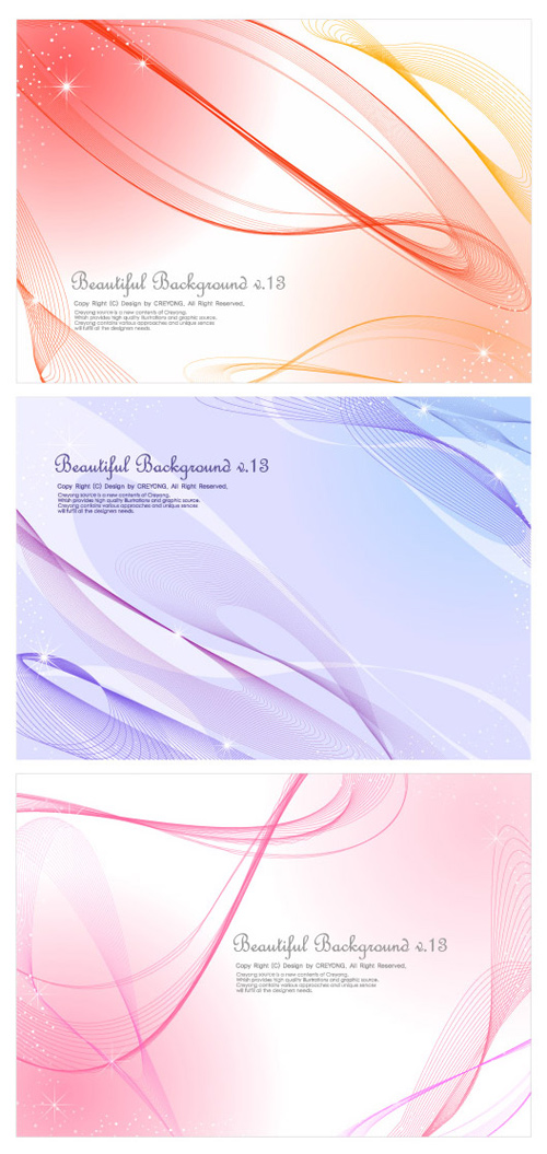 Abstract lines background vector