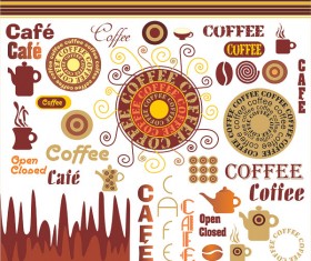 The art of coffee vector graphic