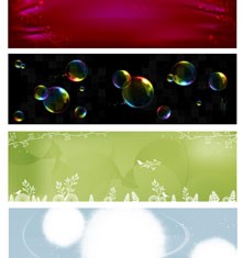 Decorative pattern bubble background 1 design elements