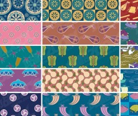 Antique seamless background 6 vector graphics