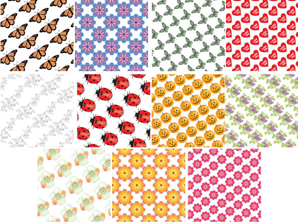 Seamless pattern background 2 vector