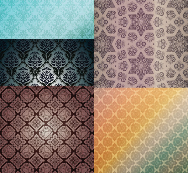 beautiful decorative pattern design elements