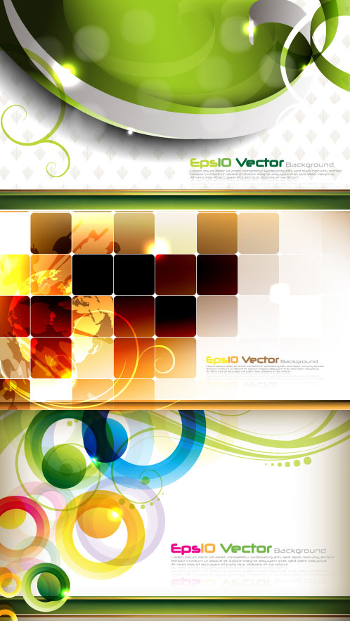 Abstract colored background Vector graphic