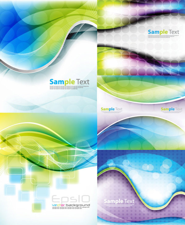 Abstract colored dynamic background 2 design vector