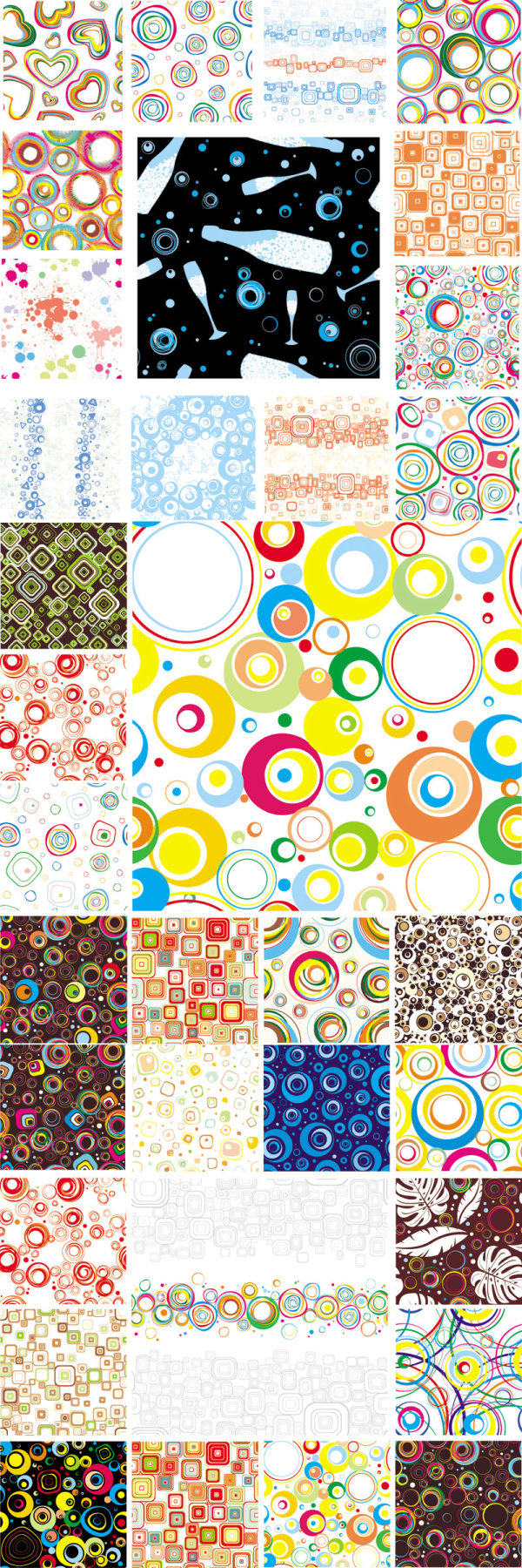 colorful pattern background design vector