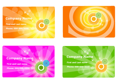 Bright Stylish Business cards