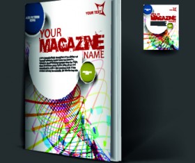 Stylish Brochure flyer design vector graphic 06