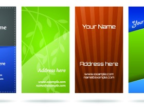 Huge collection of Business card design vector art 01