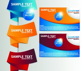 Huge collection of Business card design vector art 06