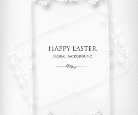 Floral Frames vector backgrounds set 16